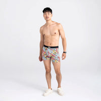 ULTRA 2 PACK | TROPICALIA & BLACK-Underwear-SAXX-SMALL-TROPICALIA - BLACK-Coriander