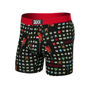 ULTRA BOXER BRIEF | SLEIGH INVADERS BLACK-Intimates-SAXX-SMALL-SLEIGH INVADERS-BLAC-Coriander