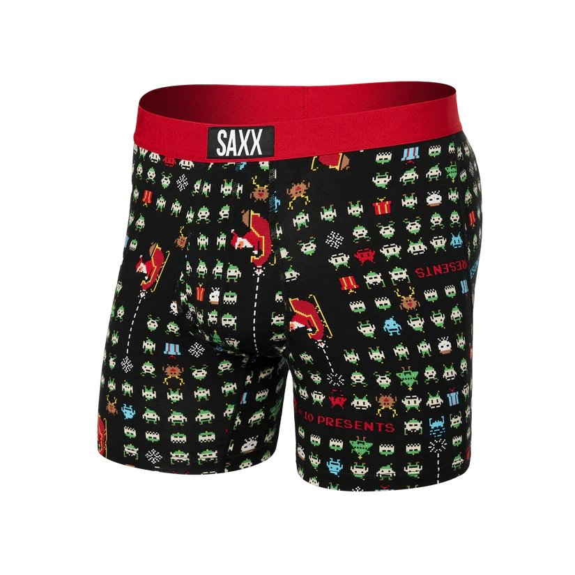 ULTRA BOXER BRIEF | SLEIGH INVADERS BLACK-Intimates-SAXX-SMALL-SLEIGH INVADERS-BLAC-Coriander