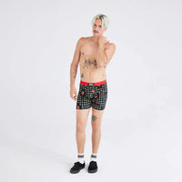 ULTRA BOXER BRIEF | SLEIGH INVADERS BLACK-Intimates-SAXX-Coriander