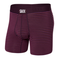 ULTRA BOXER BRIEFS | PLUM MICRO STRIPE-Intimates-SAXX-Coriander