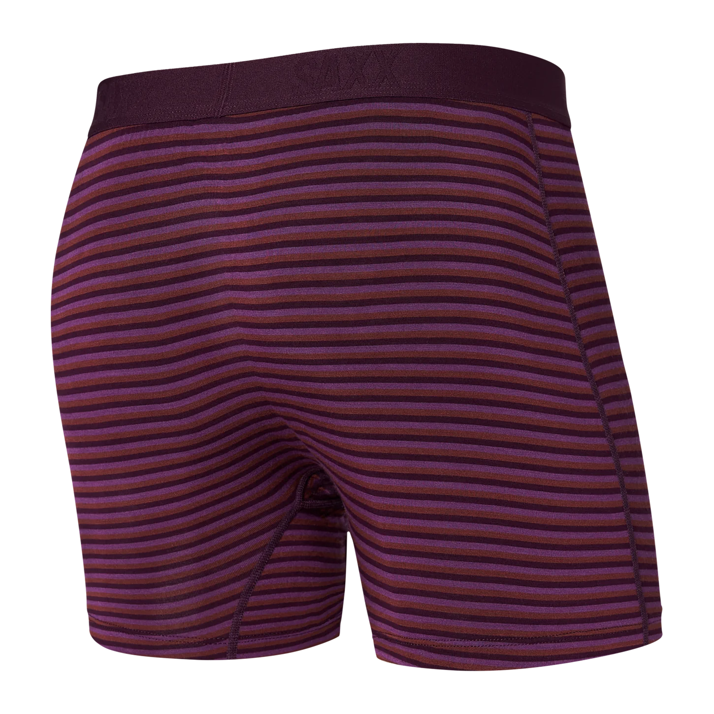 ULTRA BOXER BRIEFS | PLUM MICRO STRIPE-Intimates-SAXX-Coriander