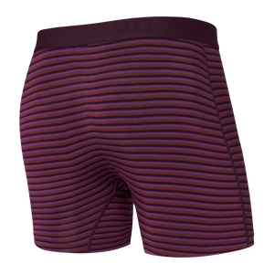 ULTRA BOXER BRIEFS | PLUM MICRO STRIPE-Intimates-SAXX-Coriander