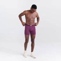 ULTRA BOXER BRIEFS | PLUM MICRO STRIPE-Intimates-SAXX-Coriander
