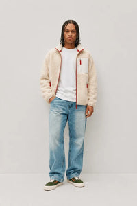 UNISEX SHERPA FLEECE JACKET | CANADA EDITION-Jackets & Sweaters-KUWALLA-Coriander