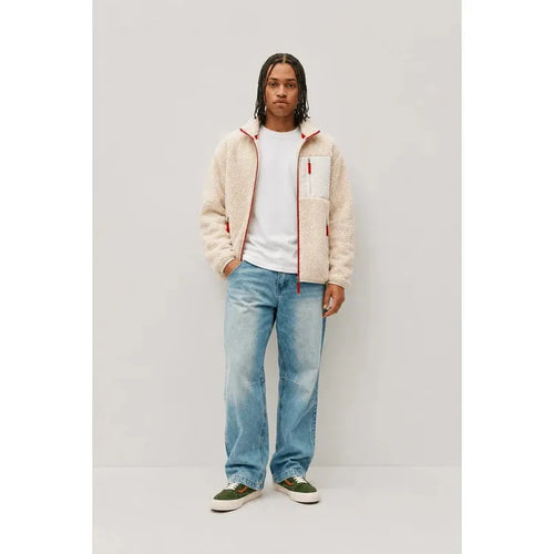 UNISEX SHERPA FLEECE JACKET | CANADA EDITION-Jackets & Sweaters-KUWALLA-Coriander