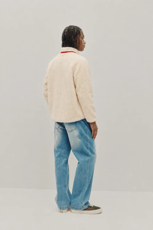 UNISEX SHERPA FLEECE JACKET | CANADA EDITION-Jackets & Sweaters-KUWALLA-Coriander