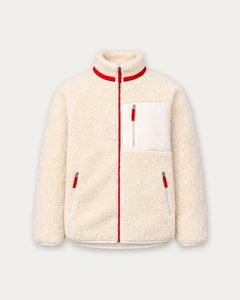 UNISEX SHERPA FLEECE JACKET | CANADA EDITION-Jackets & Sweaters-KUWALLA-Coriander