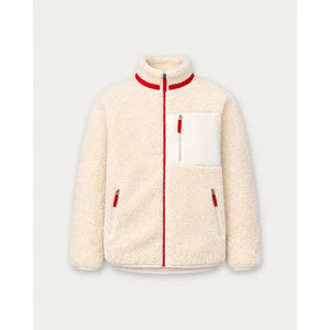 UNISEX SHERPA FLEECE JACKET | CANADA EDITION-Jackets & Sweaters-KUWALLA-Coriander