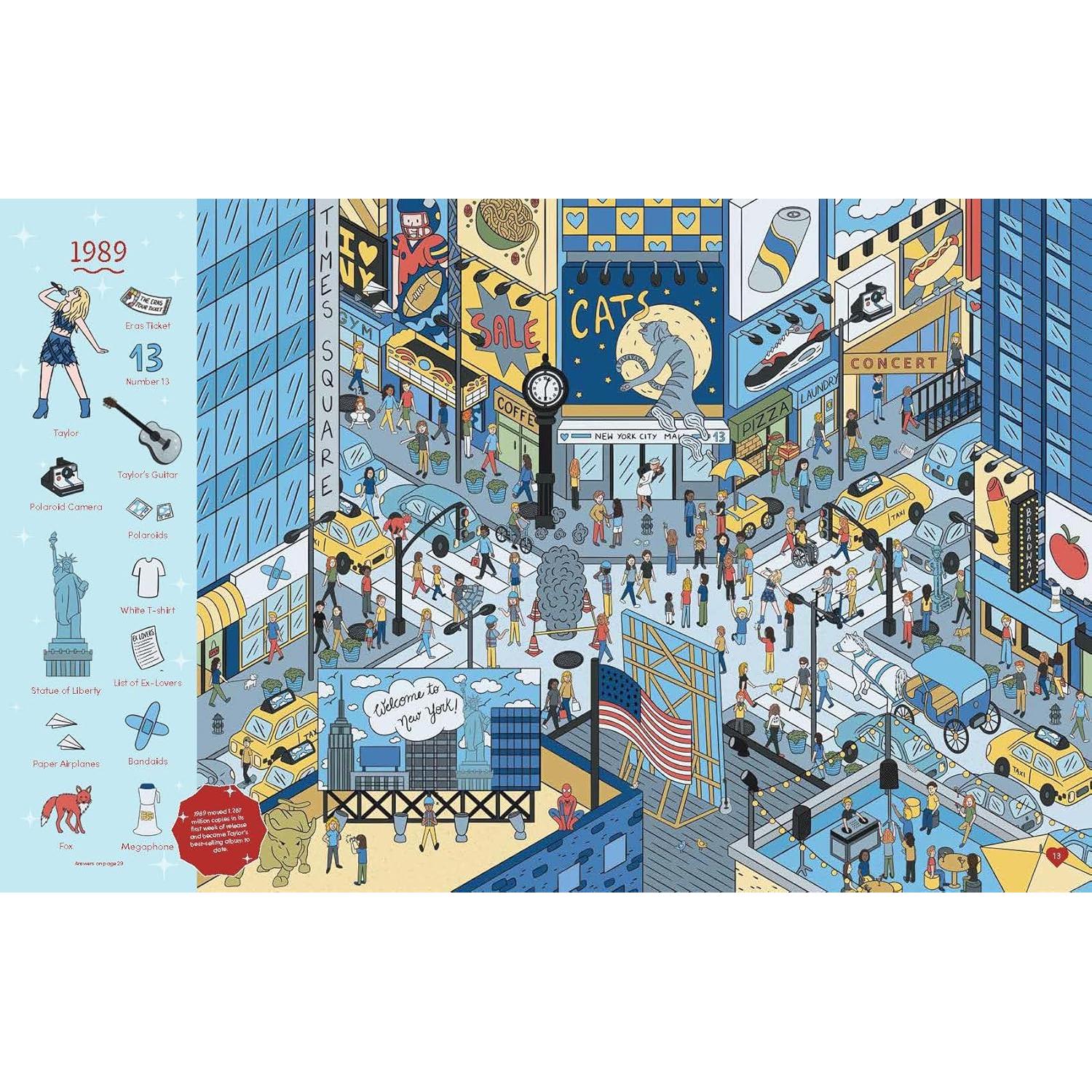 UNOFFICIAL WHERE'S TAYLOR?-Books & Stationery-HACHETTE BOOK GROUP-Coriander