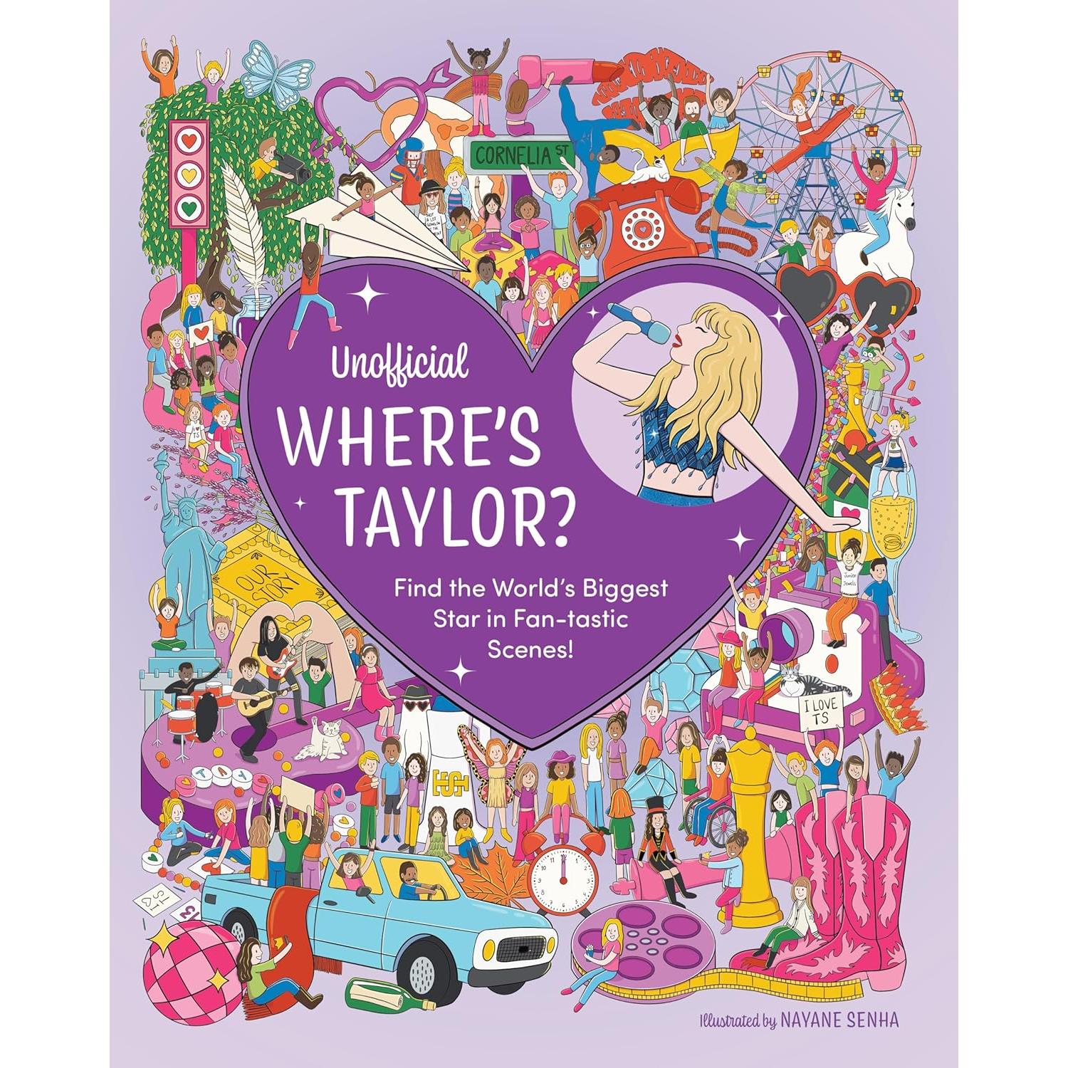 UNOFFICIAL WHERE'S TAYLOR?-Books & Stationery-HACHETTE BOOK GROUP-Coriander