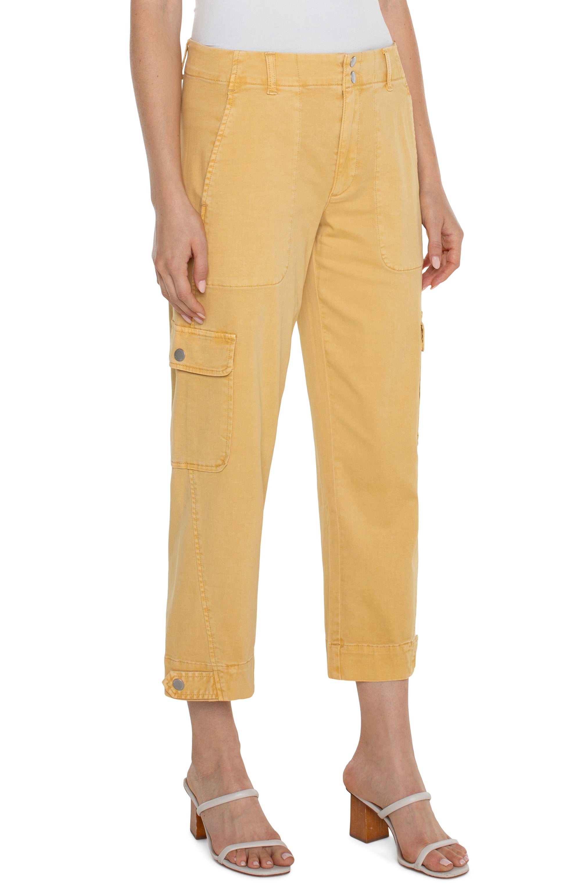 UTILITY CARGO-Bottoms-LIVERPOOL-2-MUSTARD GOLD-Coriander