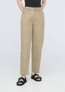 UTILITY PANT | STRETCH CANVAS-Bottoms-DUER-Coriander