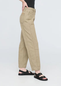 UTILITY PANT | STRETCH CANVAS-Bottoms-DUER-Coriander