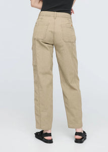 UTILITY PANT | STRETCH CANVAS-Bottoms-DUER-Coriander