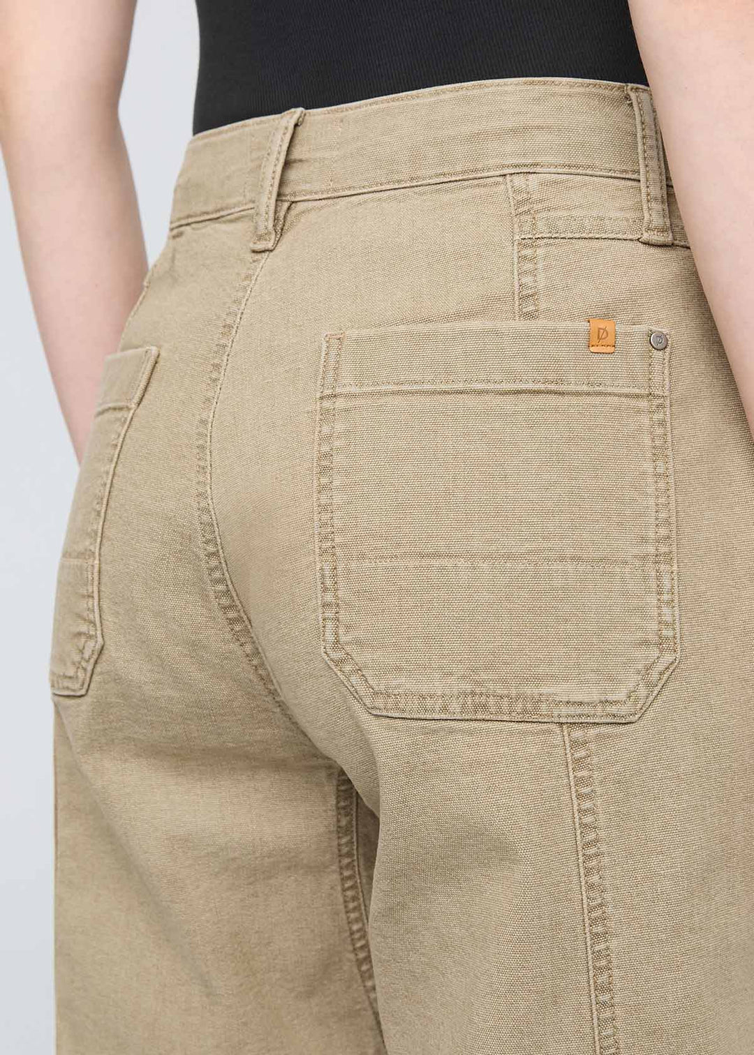 UTILITY PANT | STRETCH CANVAS-Bottoms-DUER-Coriander