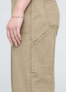UTILITY PANT | STRETCH CANVAS-Bottoms-DUER-Coriander