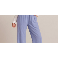 UTILITY TIE WAIST TROUSER-Bottoms-BELLA DAHL-SMALL-PERI BLUE-Coriander