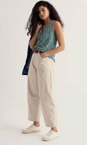 V-NECK TANK TOP | ACHILLA-Top-SEASALT-Coriander