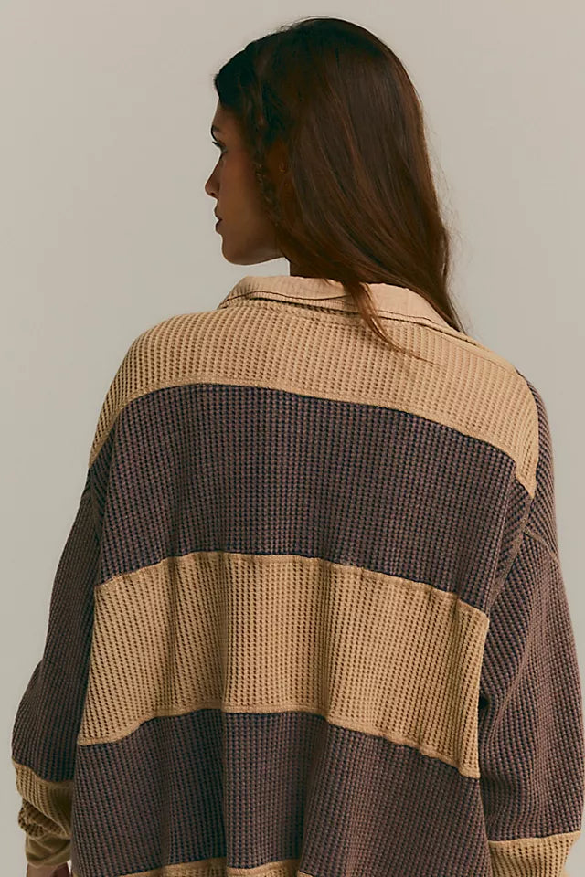 V-NECK TOP | RAINN THERMAL