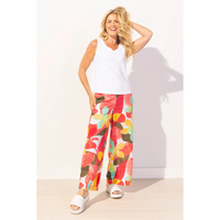 VACAY PANT | TROPICAL FLORAL-Bottoms-ESCAPE-Coriander