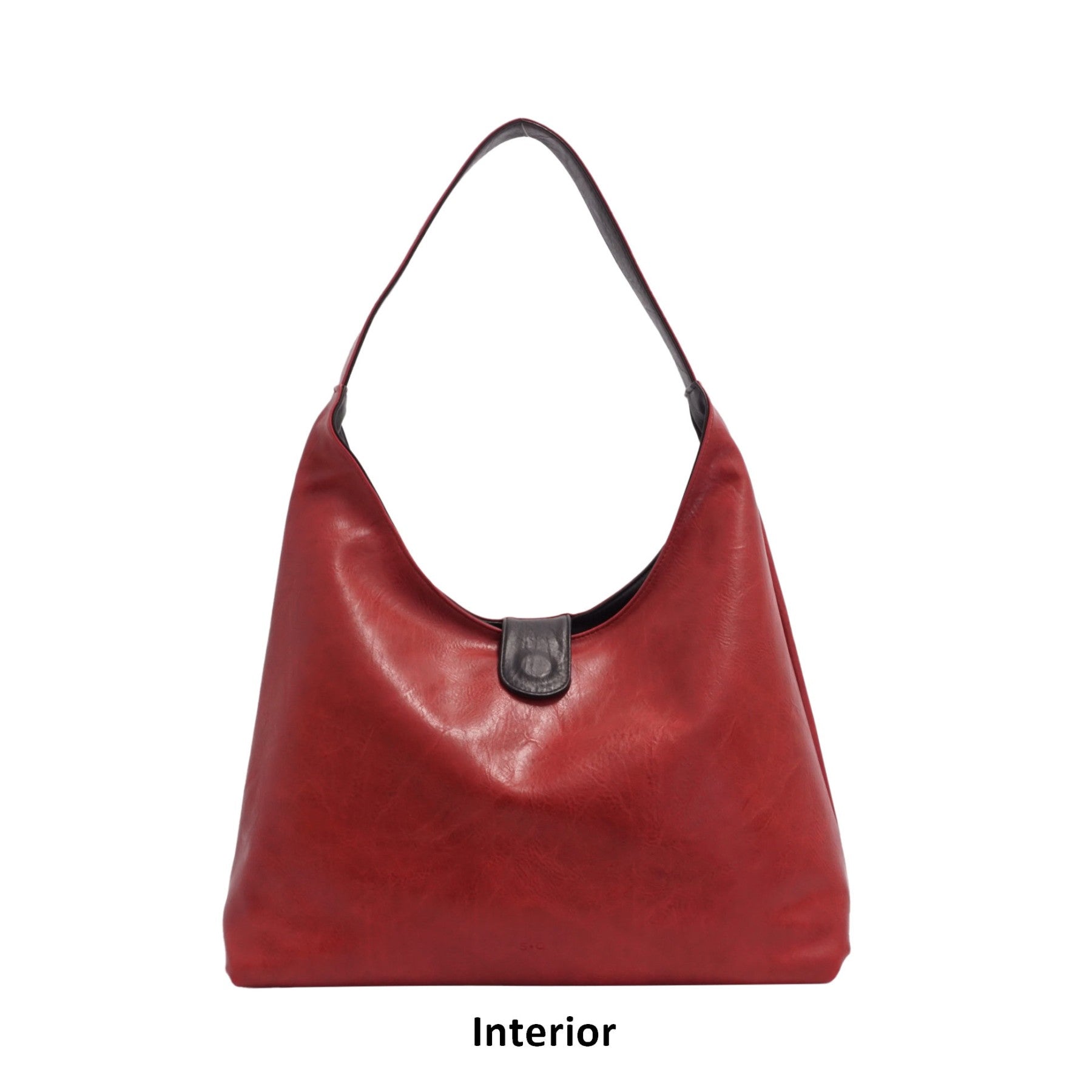 VEGAN 2-IN-1 REVERSIBLE HOBO BAG | CHARLENE-Bags & Wallets-S-Q-Coriander