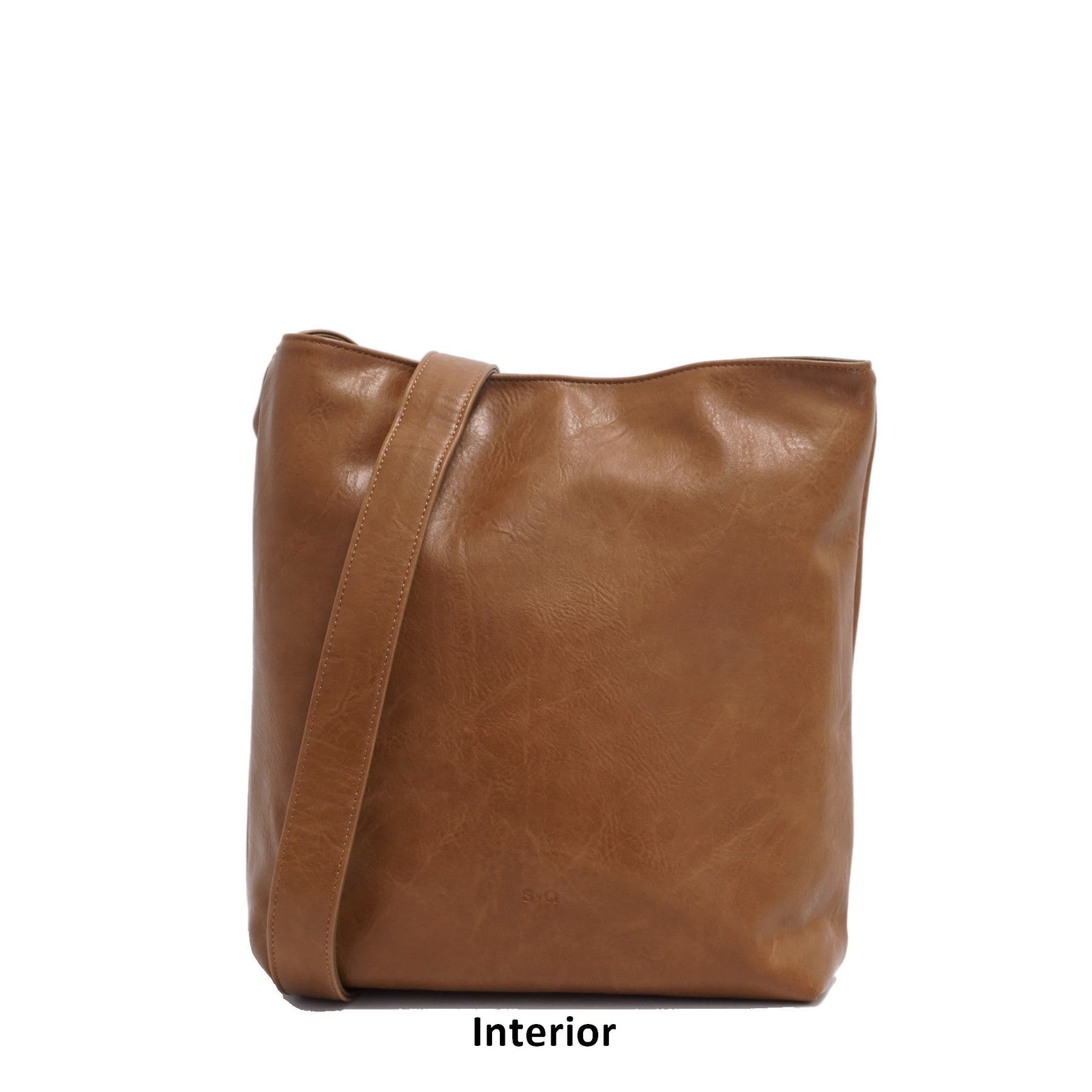 VEGAN 2-IN-1 REVERSIBLE HOBO BAG | FREDA-Bags & Wallets-S-Q-Coriander