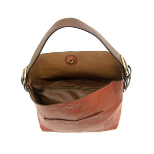 VEGAN 2-in-1 HOBO BAG-Bags & Wallets-JOY SUSAN-Coriander