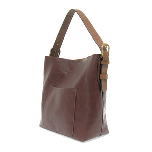 VEGAN 2-in-1 HOBO BAG-Bags & Wallets-JOY SUSAN-WINE-Coriander