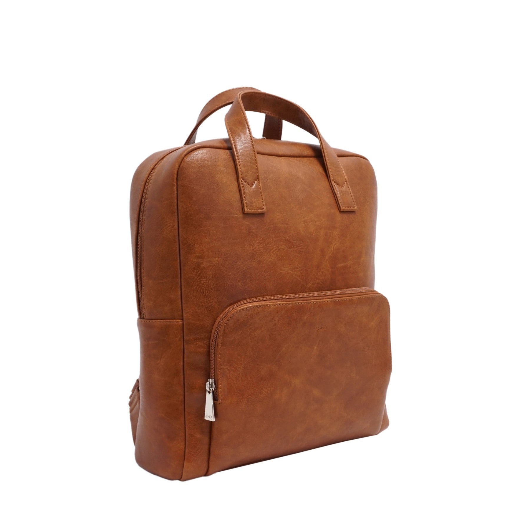 VEGAN BACKPACK | ALANA-Bags & Wallets-S-Q-Coriander