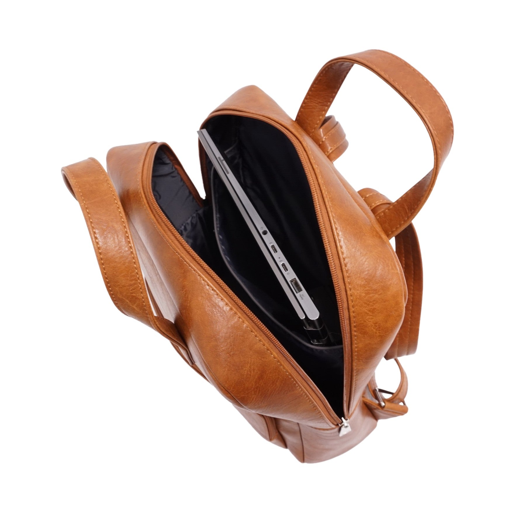 VEGAN BACKPACK | ALANA-Bags & Wallets-S-Q-Coriander