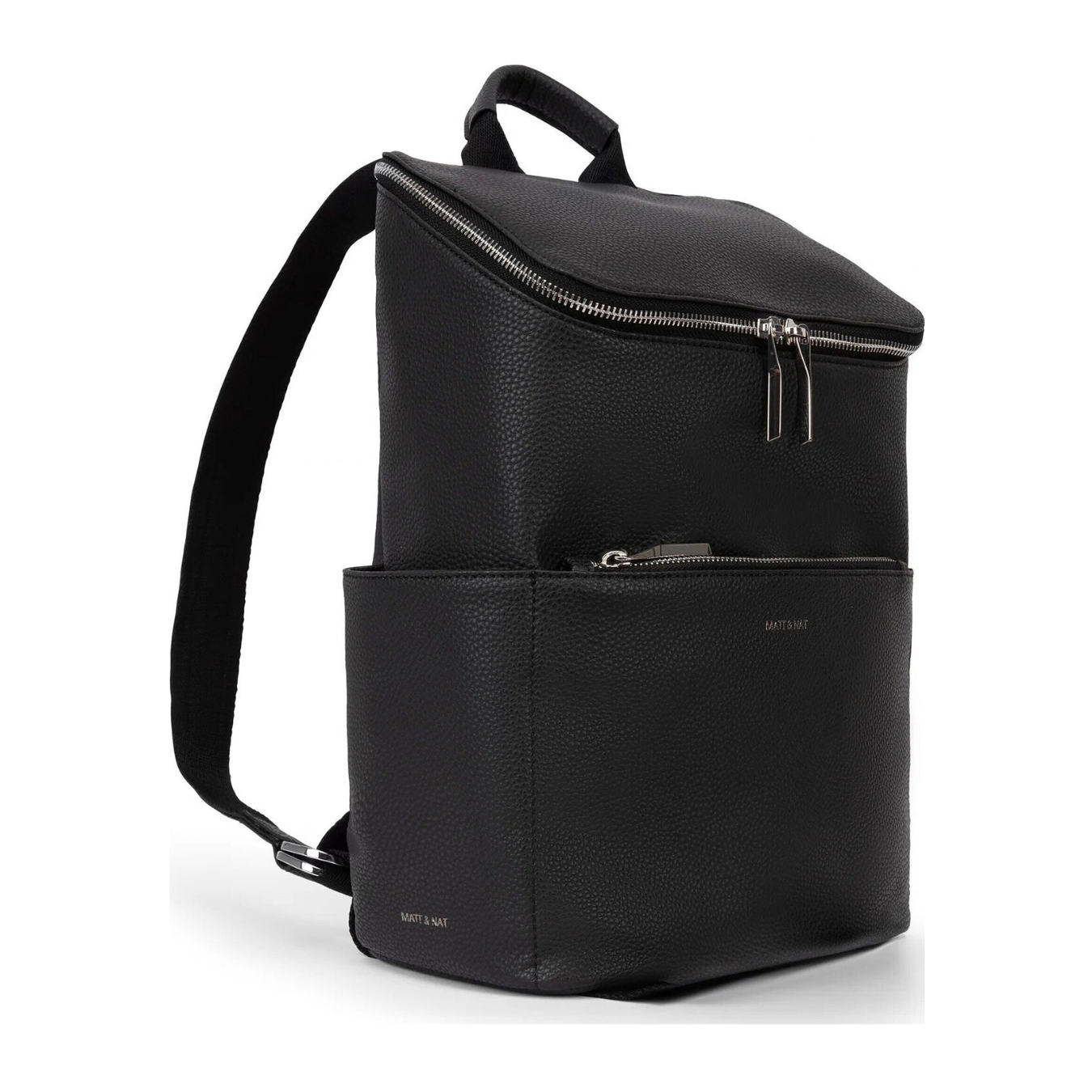 VEGAN BACKPACK | BRAVE: GRAIN-Bags & Wallets-MATT & NAT-BLACK-Coriander