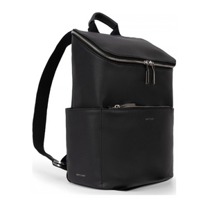VEGAN BACKPACK | BRAVE: GRAIN-Bags & Wallets-MATT & NAT-BLACK-Coriander
