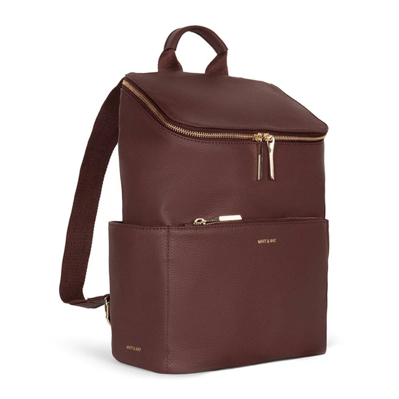 VEGAN BACKPACK | BRAVE: GRAIN-Bags & Wallets-MATT & NAT-CHERRY-Coriander
