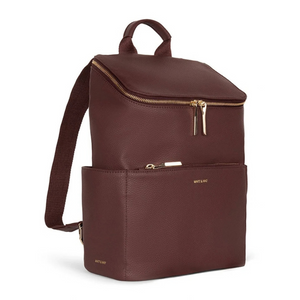 VEGAN BACKPACK | BRAVE: GRAIN-Bags & Wallets-MATT & NAT-CHERRY-Coriander