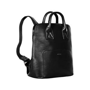 VEGAN BACKPACK | DANA: THEME-Art-MATT & NAT-BLACK-Coriander