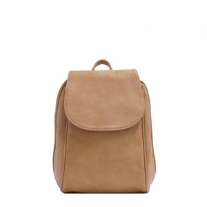 VEGAN BACKPACK | JADA CONVERTIBLE-Backpack-S-Q-LIGHT CAMEL-Coriander