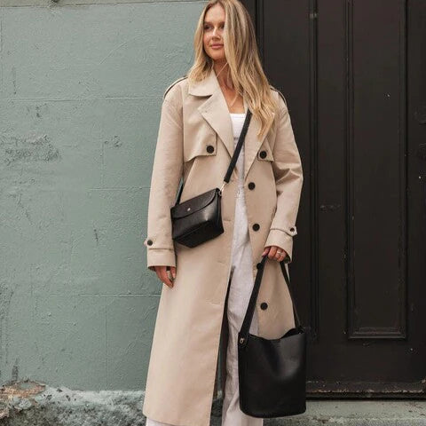 VEGAN BAG | MIRANDA BUCKET-Bags & Wallets-LOUENHIDE-Coriander