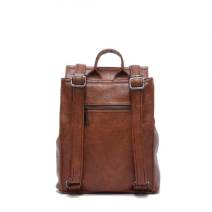 VEGAN CONVERTIBLE BACKPACK | CHLOE-Bags & Wallets-S-Q-Coriander