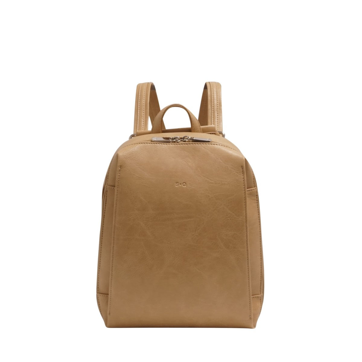 VEGAN CONVERTIBLE BACKPACK | EMILIA-Bags & Wallets-S-Q-LIGHT KHAKI-Coriander