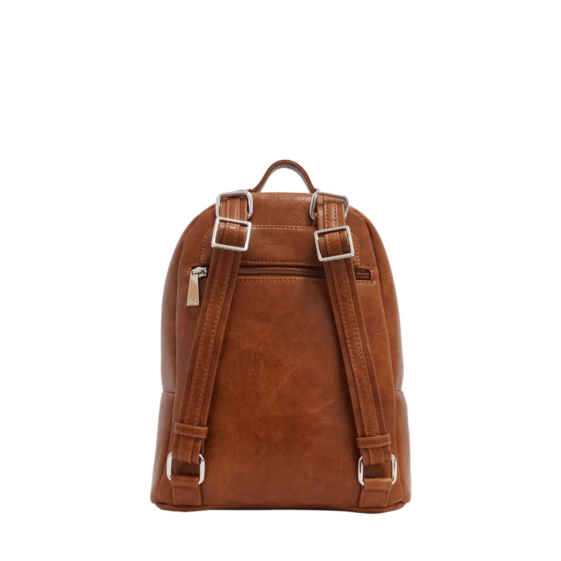 VEGAN CONVERTIBLE BACKPACK | KIMBERLY-Bags & Wallets-S-Q-Coriander