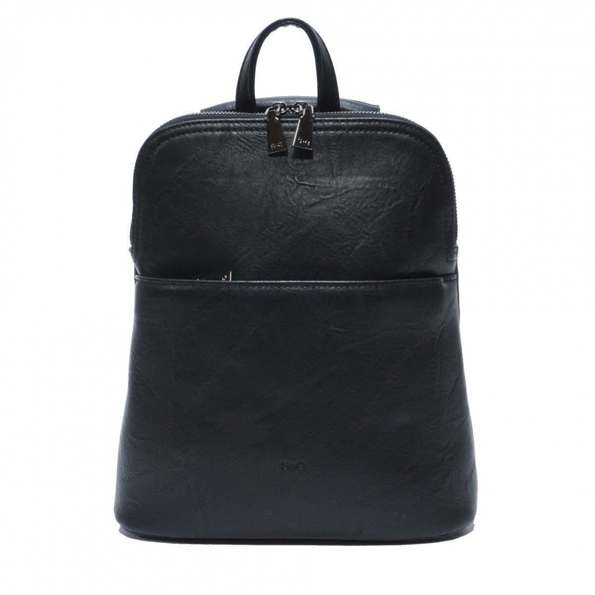 VEGAN CONVERTIBLE BACKPACK | MAGGIE-Bags & Wallets-S-Q-BLACK-Coriander