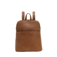VEGAN CONVERTIBLE BACKPACK | MAGGIE-Bags & Wallets-S-Q-BROWN-Coriander
