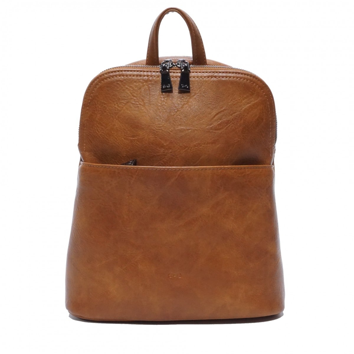 VEGAN CONVERTIBLE BACKPACK | MAGGIE-Bags & Wallets-S-Q-CAMEL-Coriander
