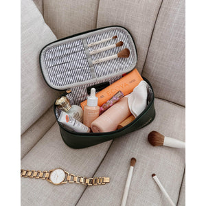 VEGAN COSMETIC CASE | FIFI-Bags & Wallets-LOUENHIDE-Coriander