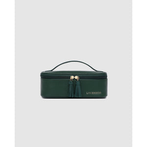 VEGAN COSMETIC CASE | FIFI-Bags & Wallets-LOUENHIDE-Coriander
