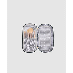VEGAN COSMETIC CASE | FIFI-Bags & Wallets-LOUENHIDE-Coriander