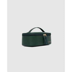 VEGAN COSMETIC CASE | FIFI-Bags & Wallets-LOUENHIDE-FOREST GREEN-Coriander