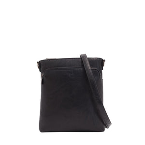 VEGAN CROSSBODY BAG | ADALYNN-Bags & Wallets-S-Q-BLACK-Coriander