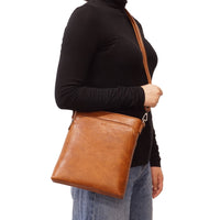 VEGAN CROSSBODY BAG | ADALYNN-Bags & Wallets-S-Q-Coriander